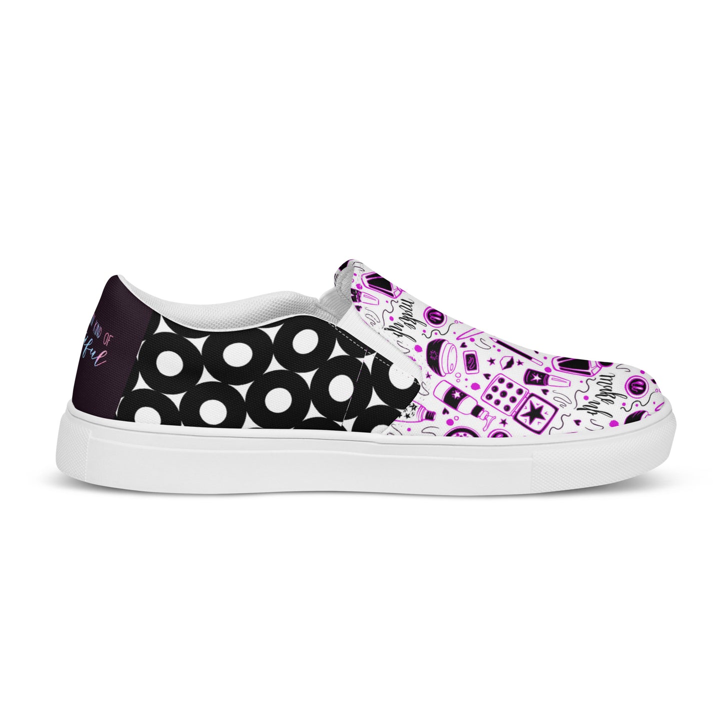 Women’s slip-on canvas shoes (Be Your Own Kind Of Beautiful)