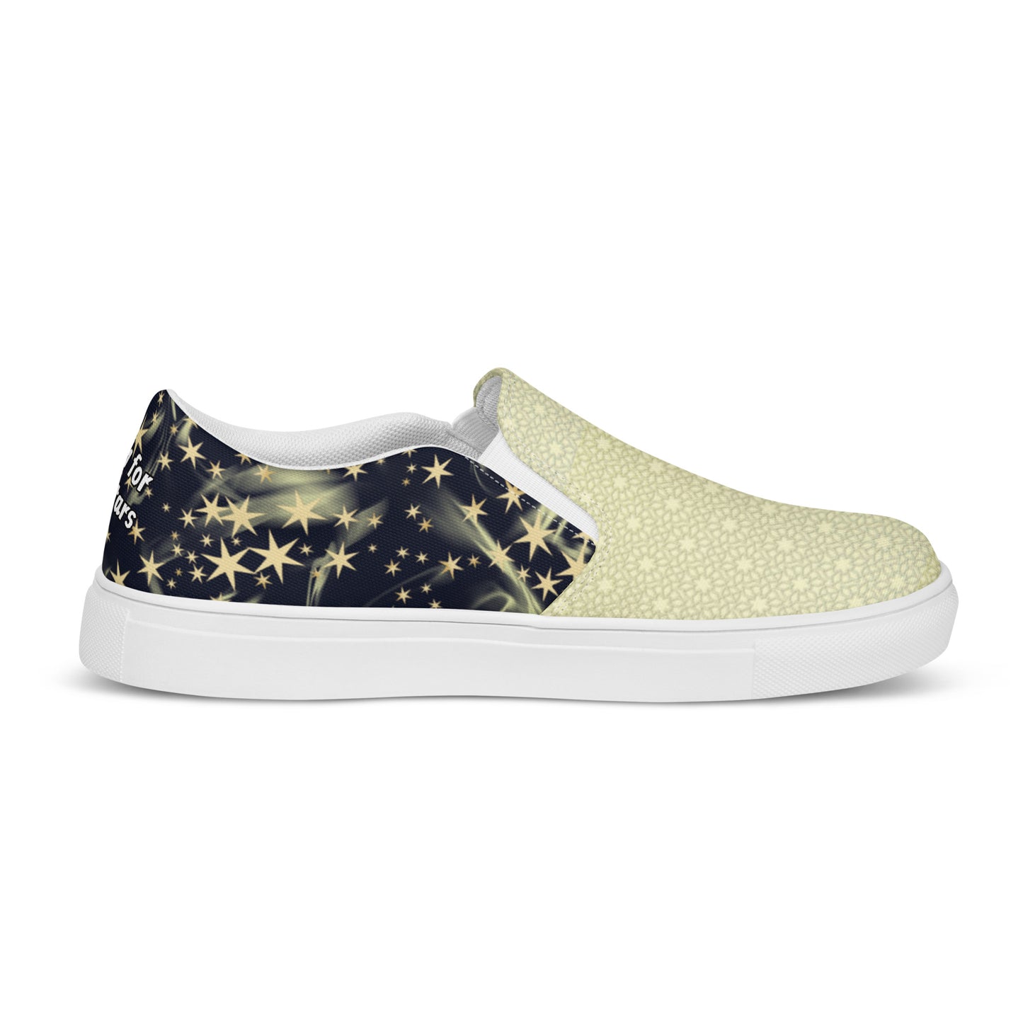 Women’s slip-on canvas shoes (Reach for the stars)