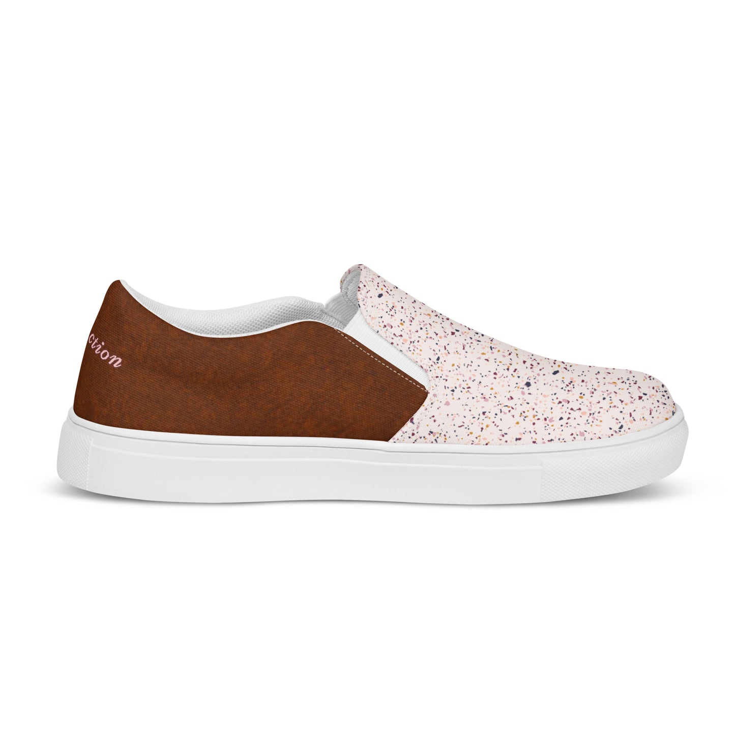 Women’s slip-on canvas shoes (Set Goals/Take Action)